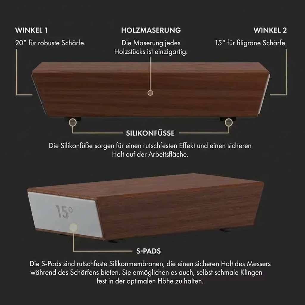 Kurozan Diamant Messerschärfer-Set